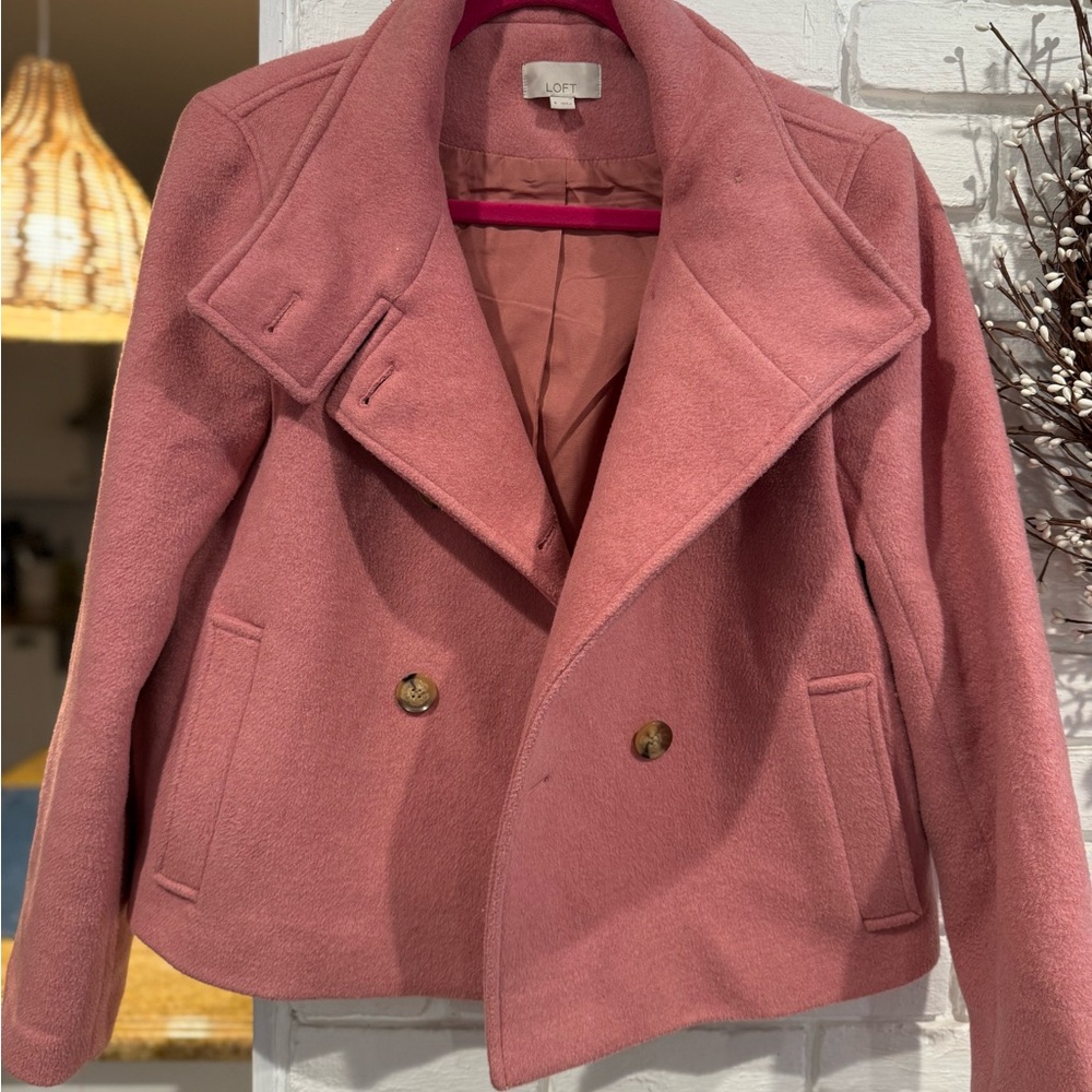 Women's Pink Peacoat loft